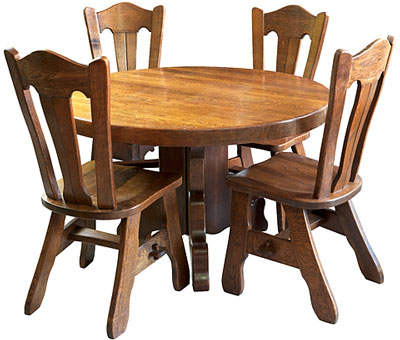 Solid Wood Furniture on Solid Wood Table And Chairs