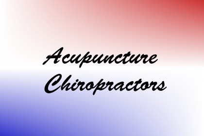Acupuncture Chiropractors Image