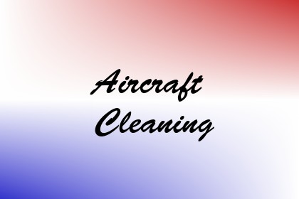 Aircraft Cleaning Image