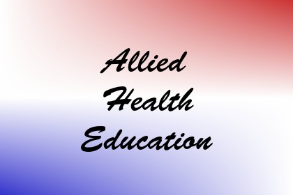 Allied Health Education Image