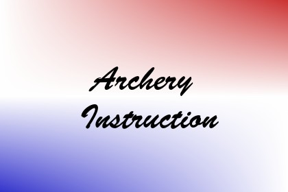 Archery Instruction Image