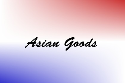 Asian Goods Image