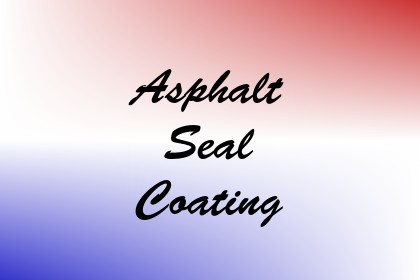 Asphalt Seal Coating Image