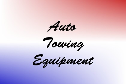 Auto Towing Equipment Image