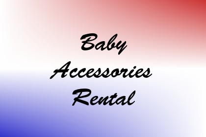 Baby Accessories Rental Image