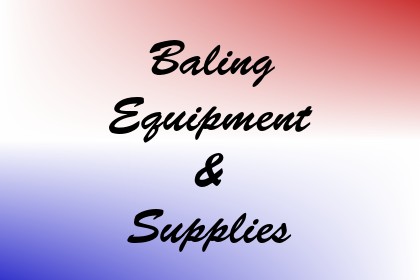 Baling Equipment & Supplies Image