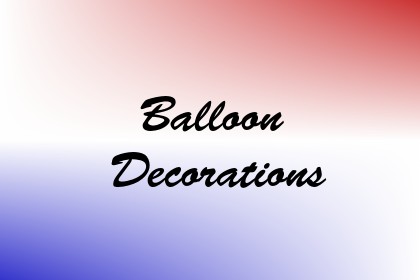 Balloon Decorations Image