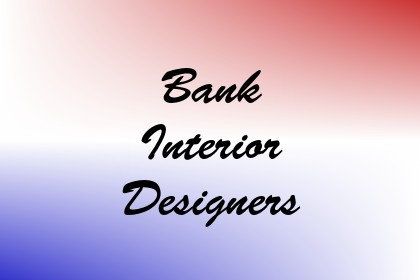 Bank Interior Designers Image