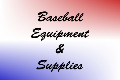 Baseball Equipment & Supplies Image