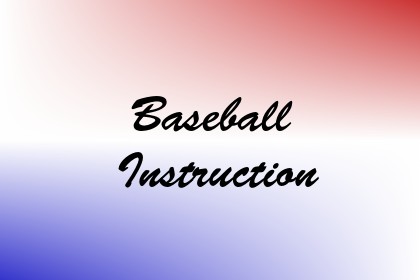 Baseball Instruction Image