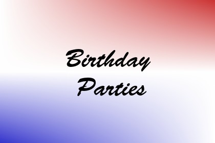 Birthday Parties Image