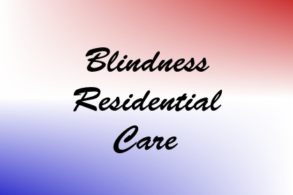 Blindness Residential Care Image