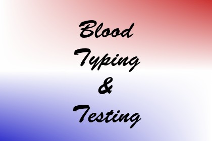 Blood Typing & Testing Image
