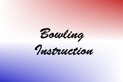 Bowling Instruction Image