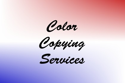 Color Copying Services Image