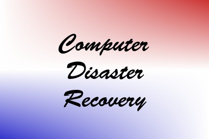 Computer Disaster Recovery Image