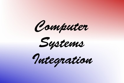 Computer Systems Integration Image