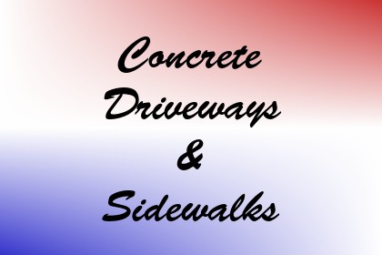Concrete Driveways & Sidewalks Image