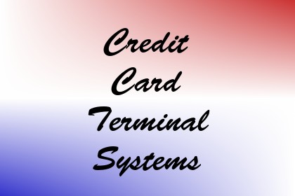 Credit Card Terminal Systems Image