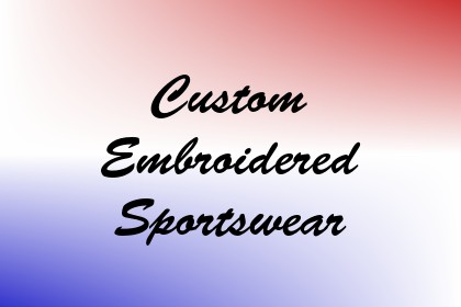 Custom Embroidered Sportswear Image