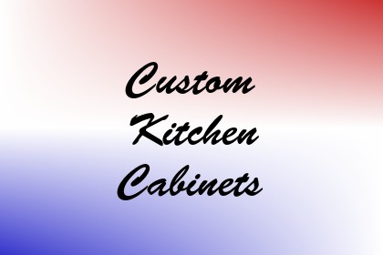 Custom Kitchen Cabinets Image