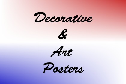 Decorative & Art Posters Image