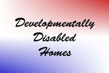 Developmentally Disabled Homes Image