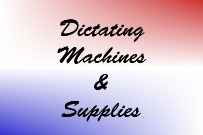 Dictating Machines & Supplies Image