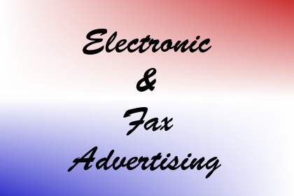 Electronic & Fax Advertising Image