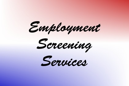 Employment Screening Services Image