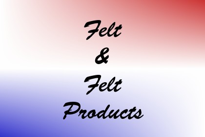 Felt & Felt Products Image