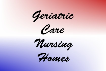 Geriatric Care Nursing Homes Image