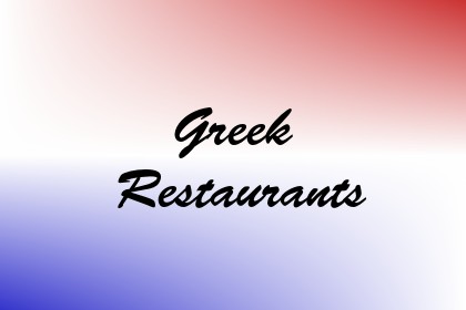 Greek Restaurants Image