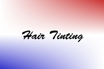 Hair Tinting Image