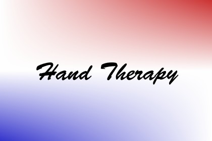 Hand Therapy Image