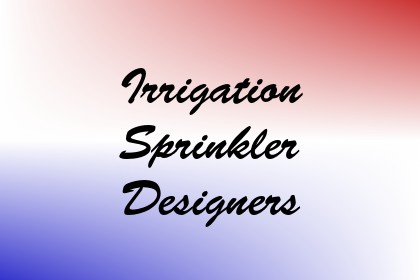 Irrigation Sprinkler Designers Image