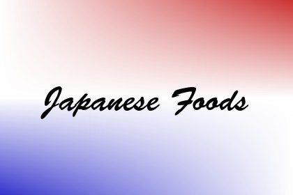Japanese Foods Image