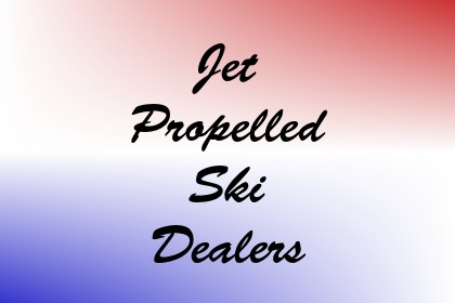 Jet Propelled Ski Dealers Image