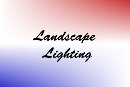 Landscape Lighting Image