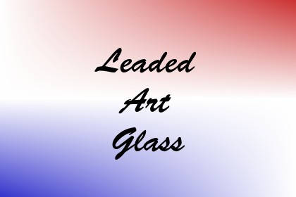 Leaded Art Glass Image