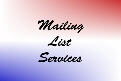 Mailing List Services Image