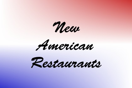 New American Restaurants Image