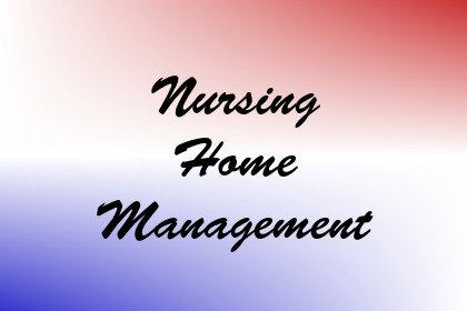 Nursing Home Management Image