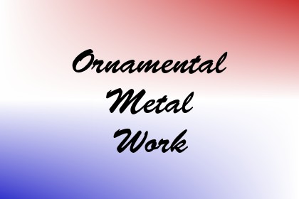 Ornamental Metal Work Image