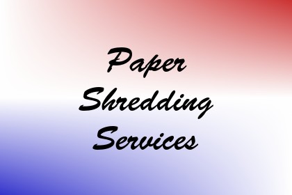 Paper Shredding Services Image