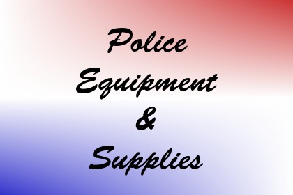 Police Equipment & Supplies Image