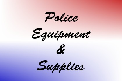 Police Equipment & Supplies Image