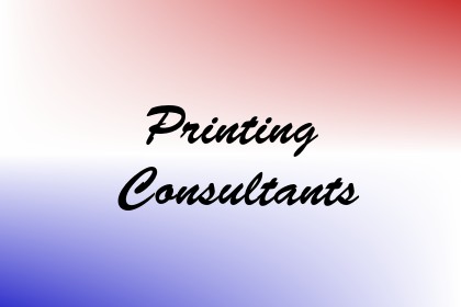 Printing Consultants Image