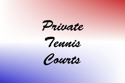 Private Tennis Courts Image