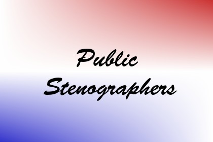 Public Stenographers Image